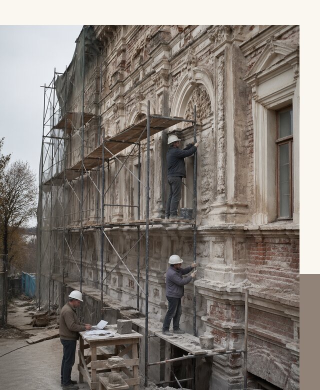 Реставрация объектов культурного наследия под ключ в Алапаевске